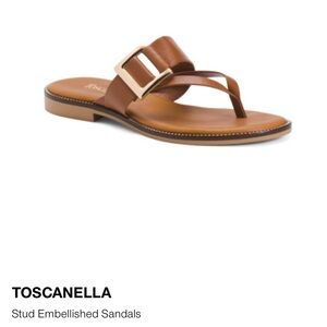 Toscanella Stud Embellished Sandals